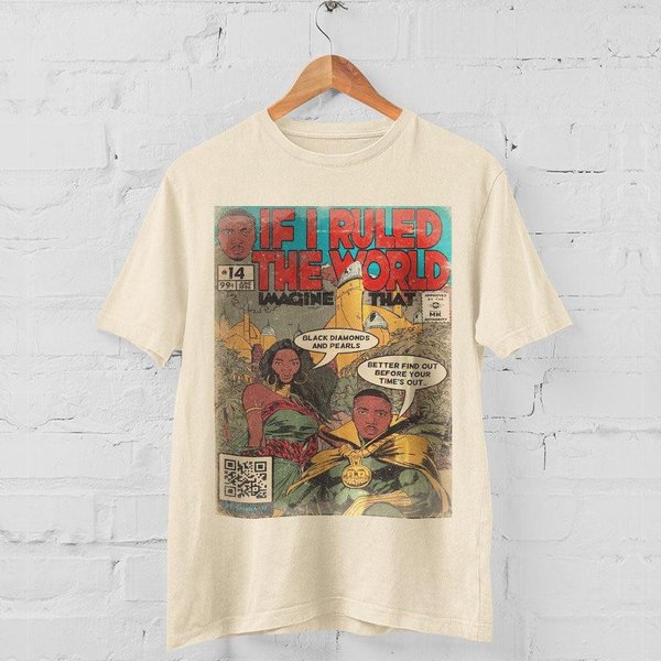 Nas - If I Ruled The World Shirt Vintage T-Shirt-image