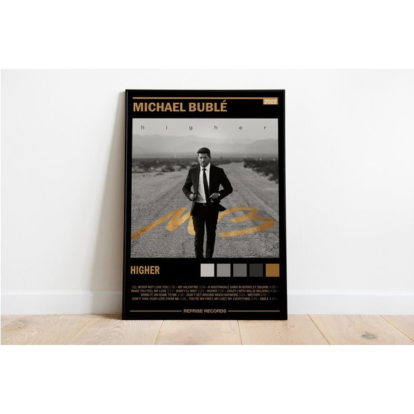 Micheal Buble - Higher - Album Poster