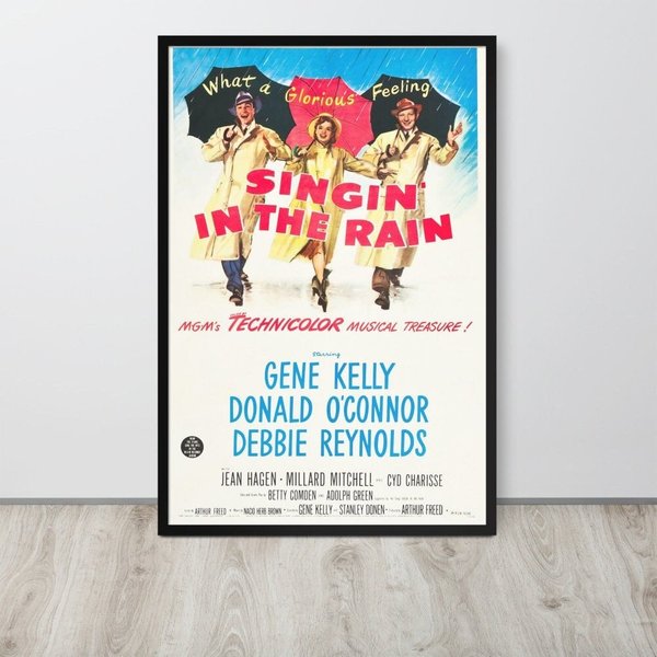 Singing In The Rain Movie Poster-image