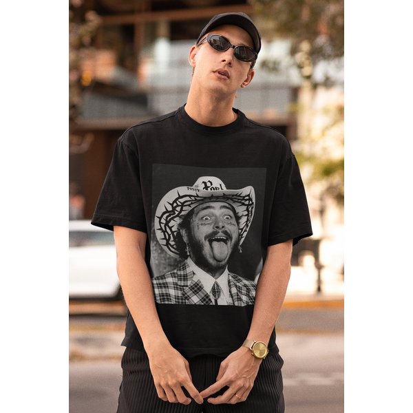 Vintage Post Malone Howdy Shirt, Post Malone Shirt-image