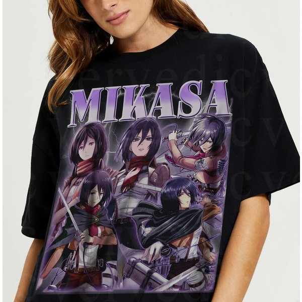 Mikasa Shirt - Vintage 90S Style Shirt-image