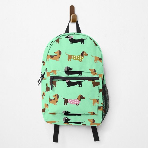 Dachshund Cute Pattern Gift For Dachshund Dog Lovers Backpack-image