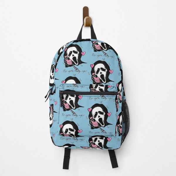 Ghostface Calling Halloween Funny Backpack-image