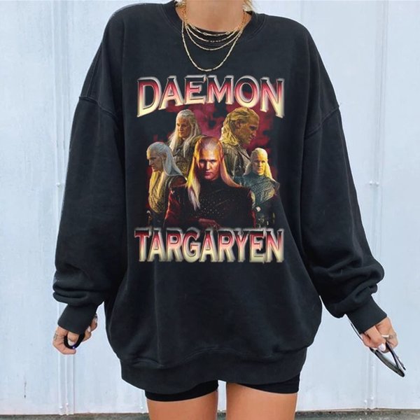 Daemon Targaryen Sweatshirt, Daemon Targaryen House Of Dragon Sweatshirt-image
