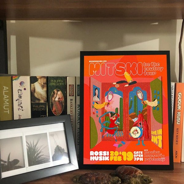 Mski Tour Poster, Music Print, Wall Decor