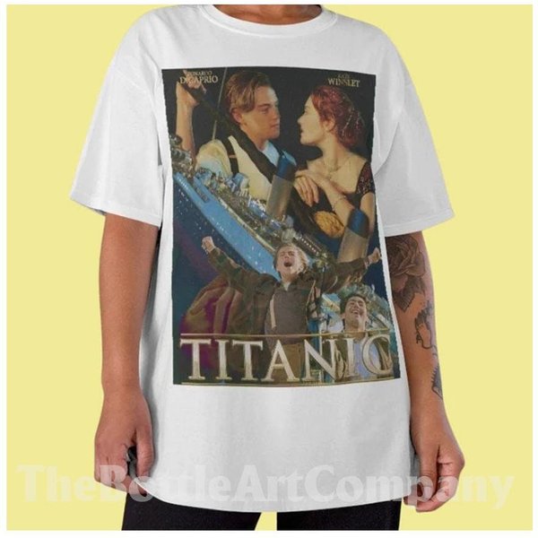 Vintage Titanic Movie Shirt-image