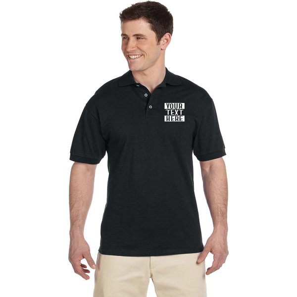 Custom Logo Embroidered Polo Shirts-image