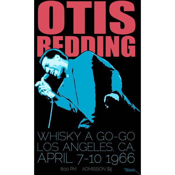 Otis Redding 1966 Tour Poster-image