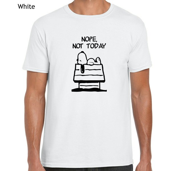 Nope, Not Today Snoopy T-Shirt-image
