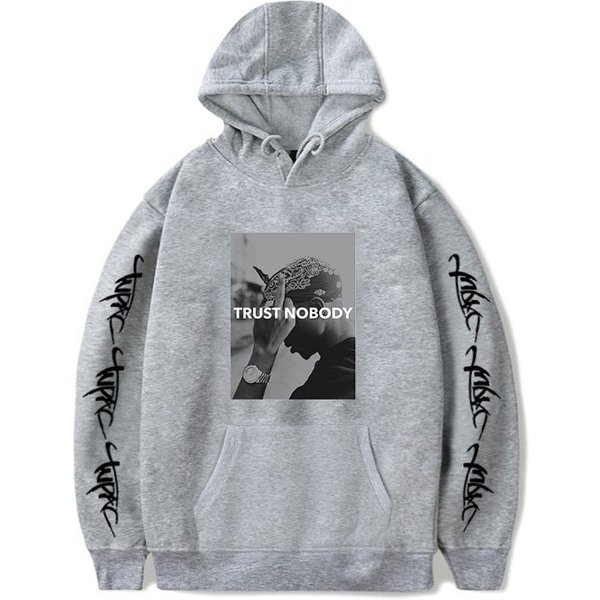 2Pac Hoodie Sweatshirt For Men Women 2Pac Rapper Hoodie-image