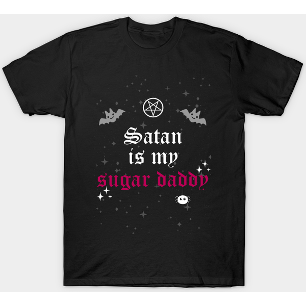 Satan Is My Sugar Daddy - Satan - T-Shirt-image