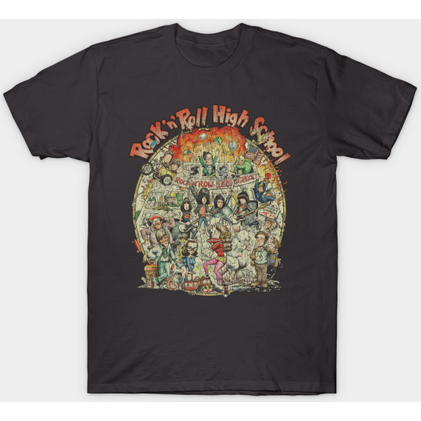 Rock 'N' Roll High School 1979 - Rock N Roll High School - T-Shirt-image