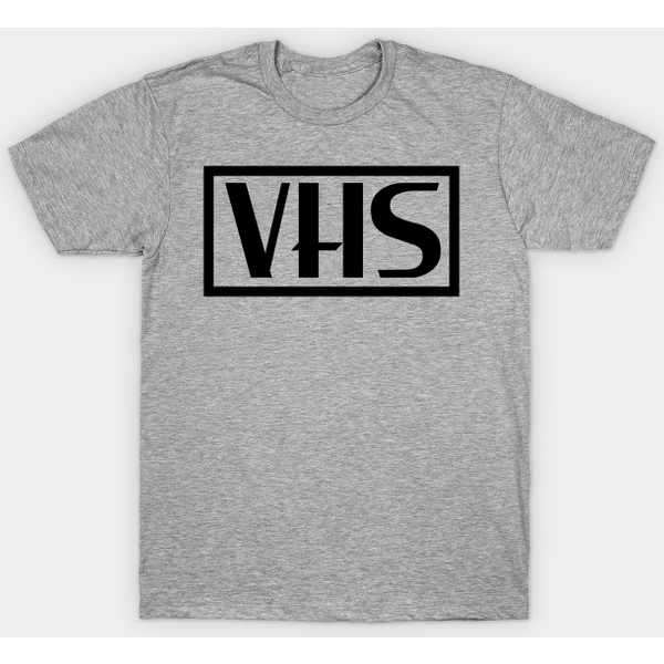 Vhs Logo - Vhs Tapes - T-Shirt-image