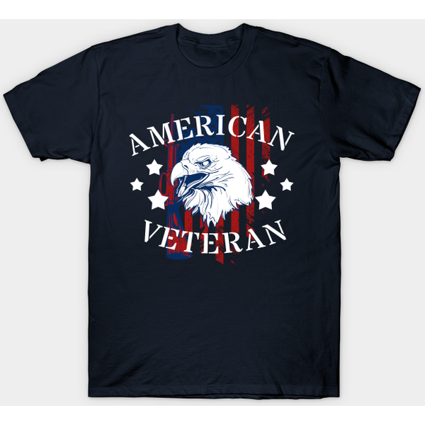 American Veteran - Us Veteran - T-Shirt-image