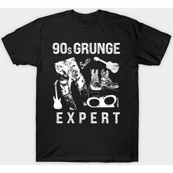 Funny 90S Grunge Music Aesthetic T-Shirt-image