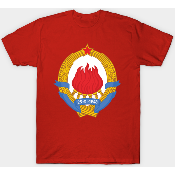 Yugoslavia Emblem - Yugoslavia Tito - T-Shirt-image