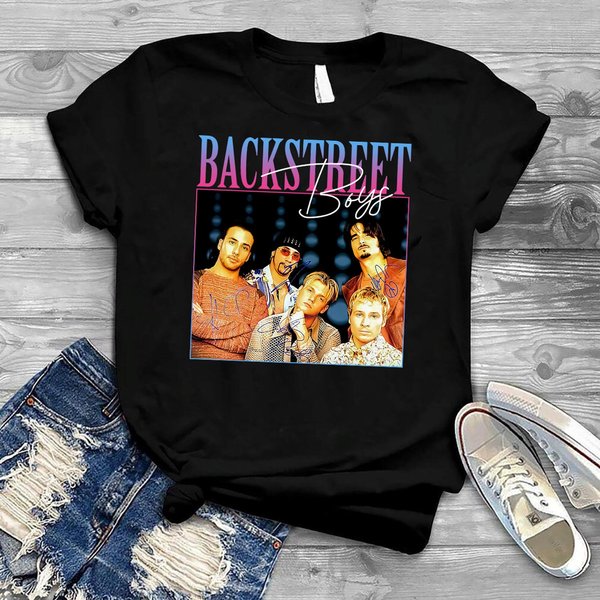 Vintage Backstreet Boys Shirt, Backstreet Boys World Tour Shirt-image