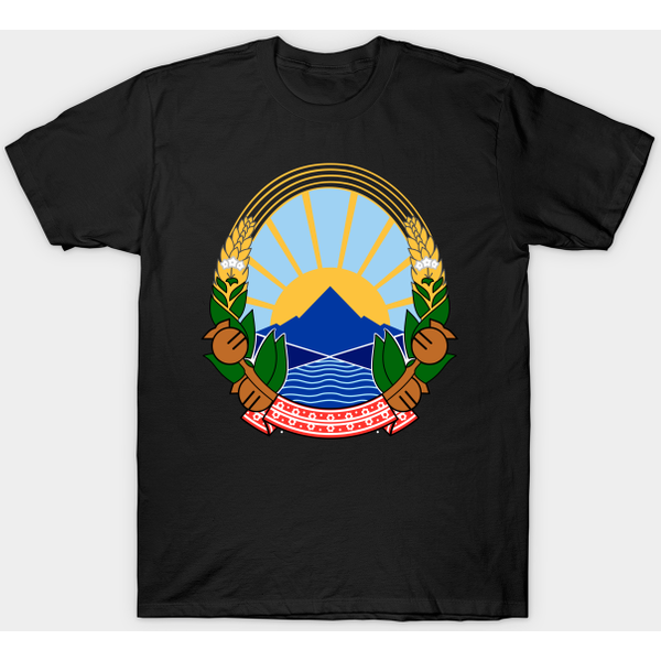 North Macedonia - North Macedonia Emblem - T-Shirt-image