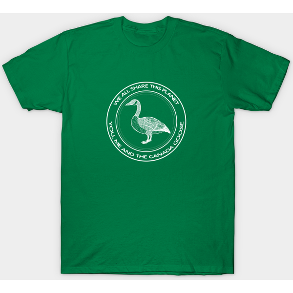 Canada Goose - We All Share This Planet - Dark Colors - Canada Goose - T-Shirt-image