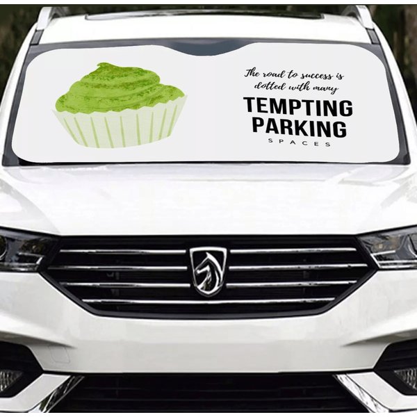 Windshield Sun Shade Custom Car Sun Shade-image