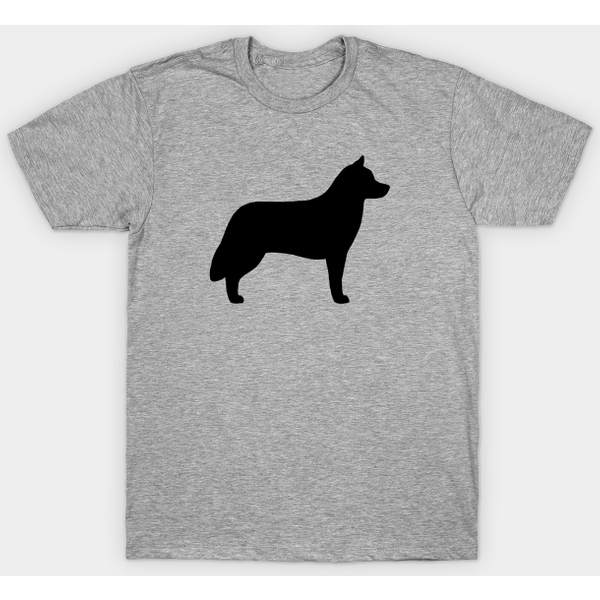 Siberian Husky Silhouette - Siberian Husky - T-Shirt-image