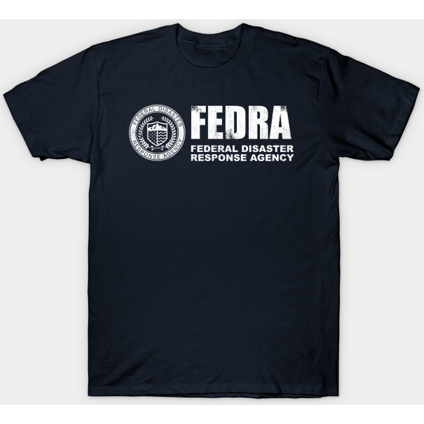 Fedra Logo - Tlou Distressed Style - The Last Of Us - T-Shirt-image