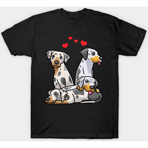 Louisiana Catahoula Leopard Dogs - Catahoula Puppy - T-Shirt-image
