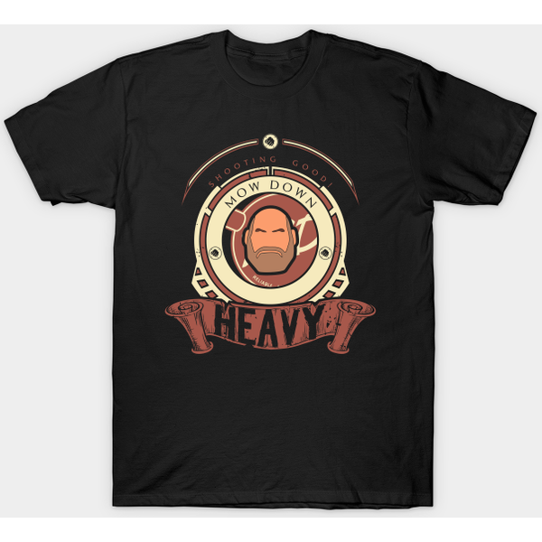 Heavy - Red Team - Team Fortress - T-Shirt-image