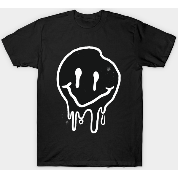 Melting Smiley - Smiley Face - T-Shirt-image