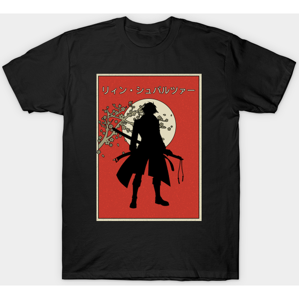 Trails Of Cold Steel Rean Schwarzer Japanese Style - Trails Of Cold Steel - T-Shirt-image