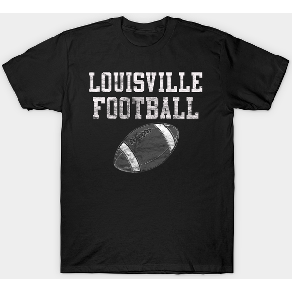 Vintage Louisville Football - Louisville Football - T-Shirt-image
