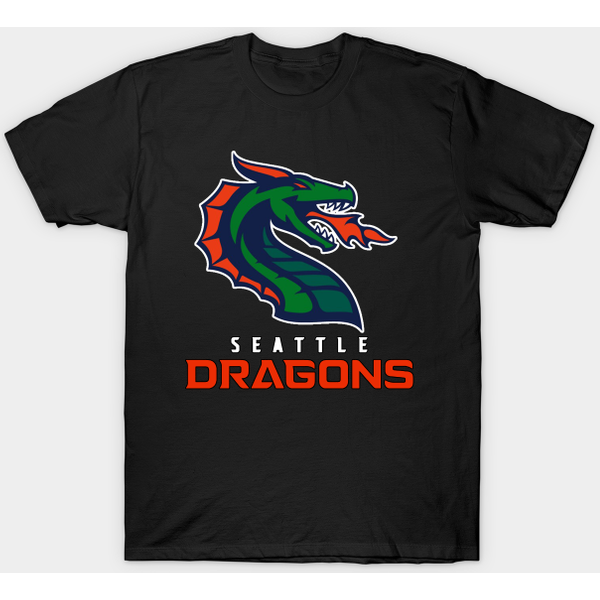 Seattle Dragons Football - Seattle Dragons Football - T-Shirt-image