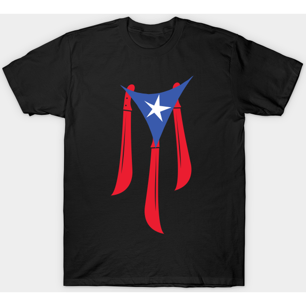 Puerto Rico Machetero Boricua Jibaro - Macheteros - T-Shirt-image