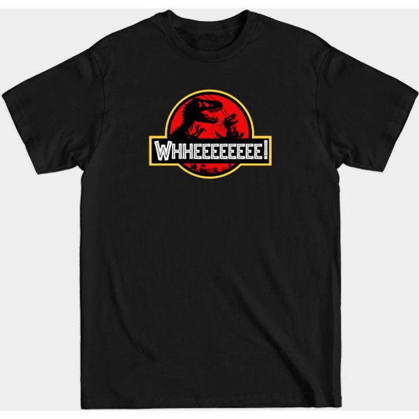 Whheeeee! (Jurassic Swingset) - Jurassic Park - T-Shirt-image