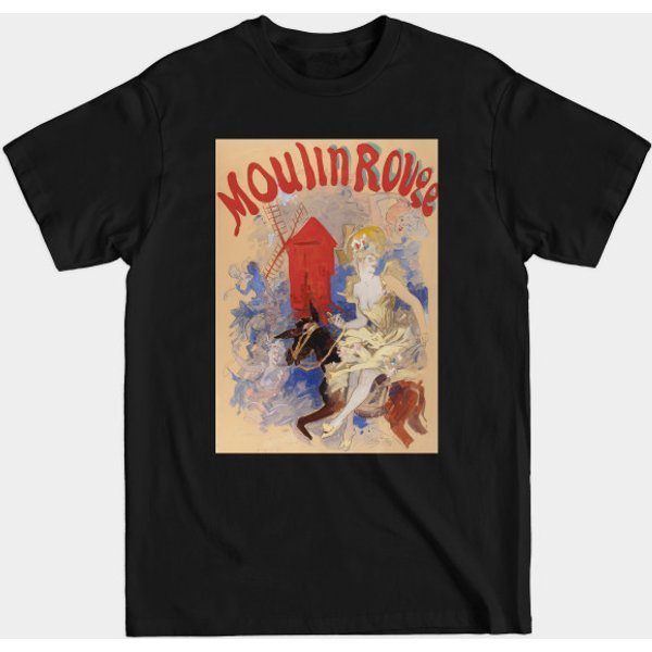Moulin Rouge Jules ChéRet Painting Poster - Moulin Rouge - T-Shirt-image