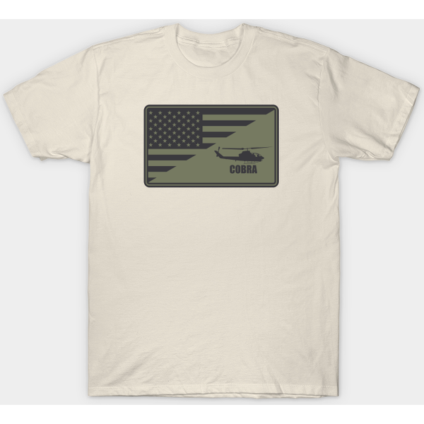 Ah-1 Cobra Patch - Ah1 Cobra Vietnam Patch - T-Shirt-image