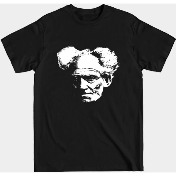 Arthur Schopenhauer - Pessimist Portrait - Schopenhauer - T-Shirt-image