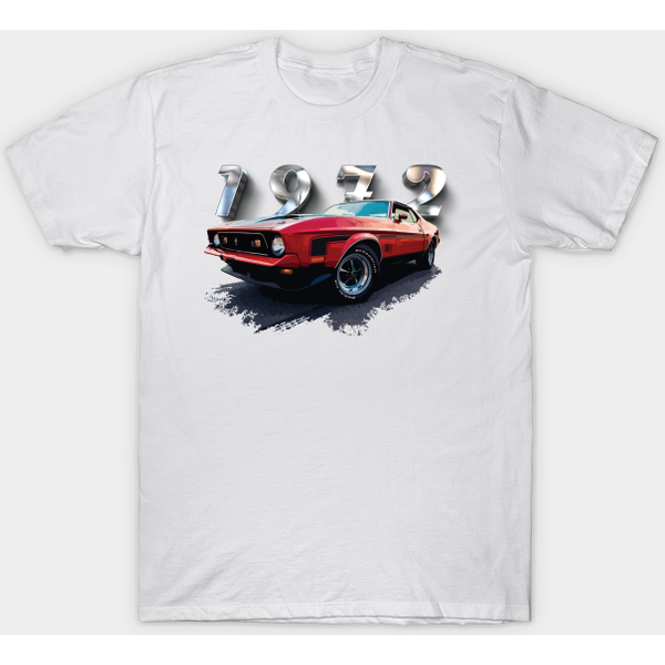 1972 Mustang Mach 1 - 1972 Mustang Mach 1 - T-Shirt-image