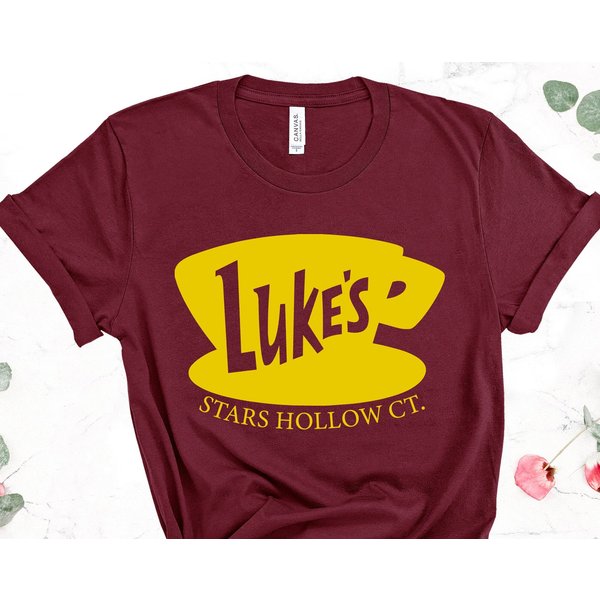 Lukes Diner Shirt, Gilmore Girls Luke's Diner Shirt-image