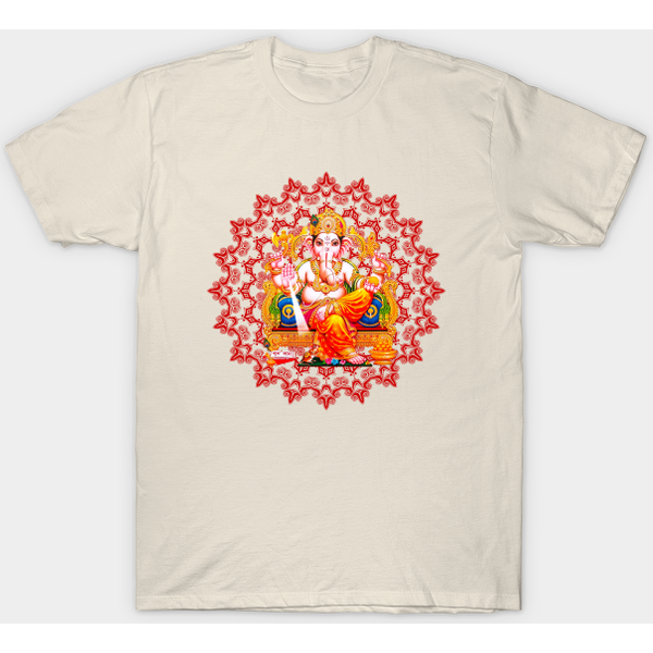 Ganesha Mandala - Lord Ganesha - T-Shirt-image
