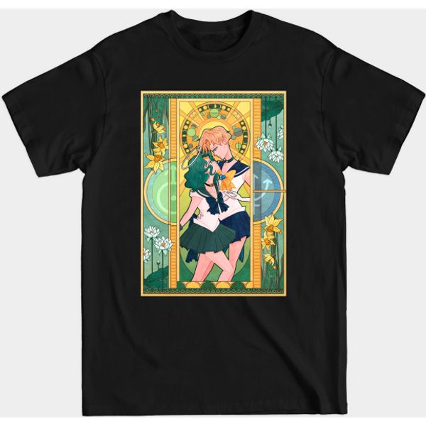 Neptune Uranus - Sailor Moon - T-Shirt-image