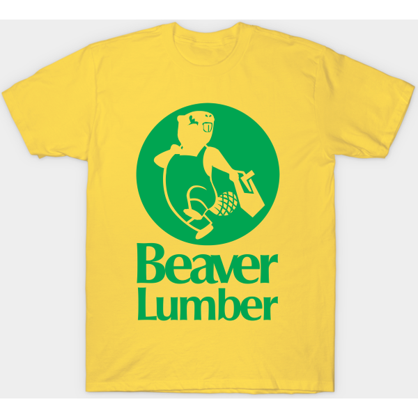 Beaver Lumber (Green Logo) - Beaver Lumber - T-Shirt-image