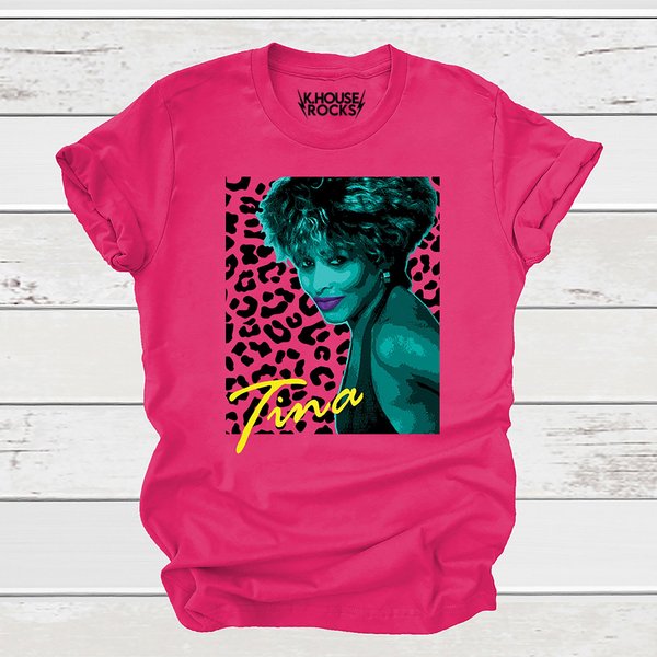 Printed Music Tee, Tina Turner T-Shirt, Icon-image