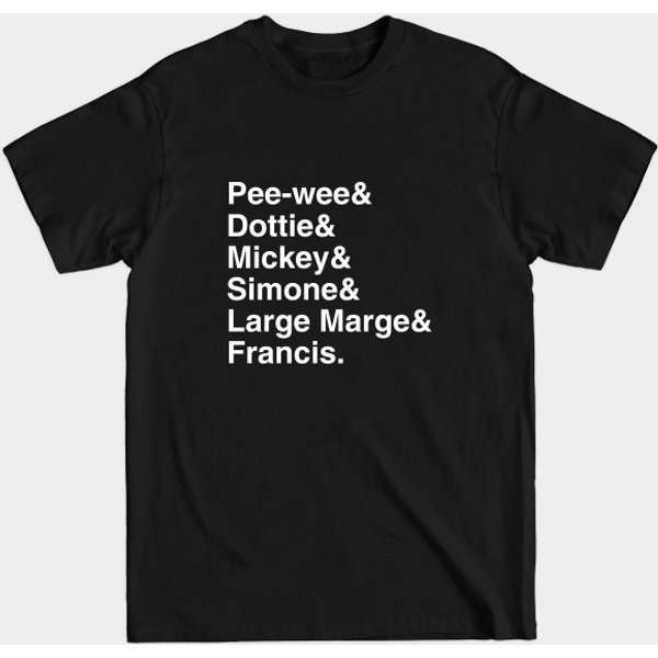 Big Adventure List - Pee Wees Big Adventure - T-Shirt-image