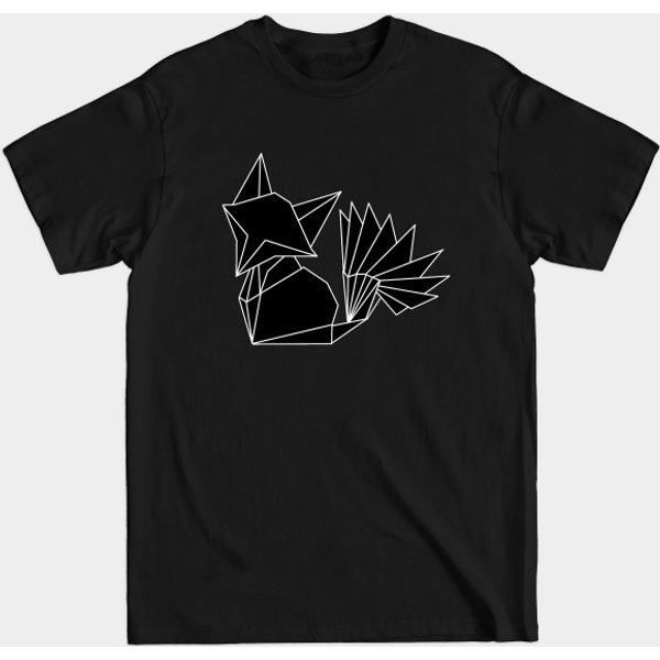 Origami Fox - Origami - T-Shirt-image