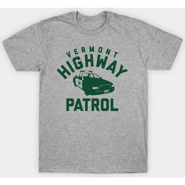 Vermont Highway Patrol - Super Troopers - T-Shirt-image