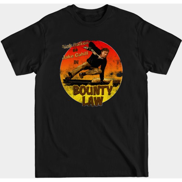 Bounty Law, Distressed - Once Upon A Time In Hollywood - T-Shirt-image
