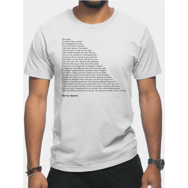 Harvey Specter Quotes - Harvey Specter - T-Shirt-image