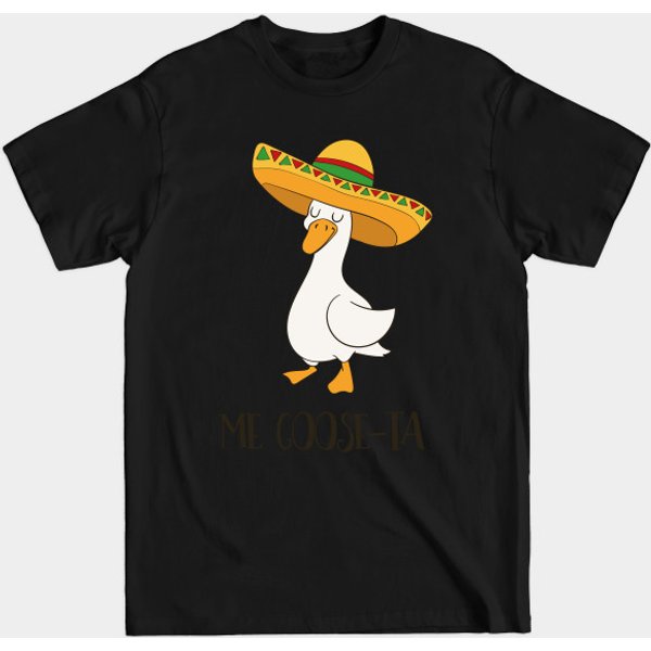 Me Goose-Ta, Funny Spanish Goose - Spain - T-Shirt-image