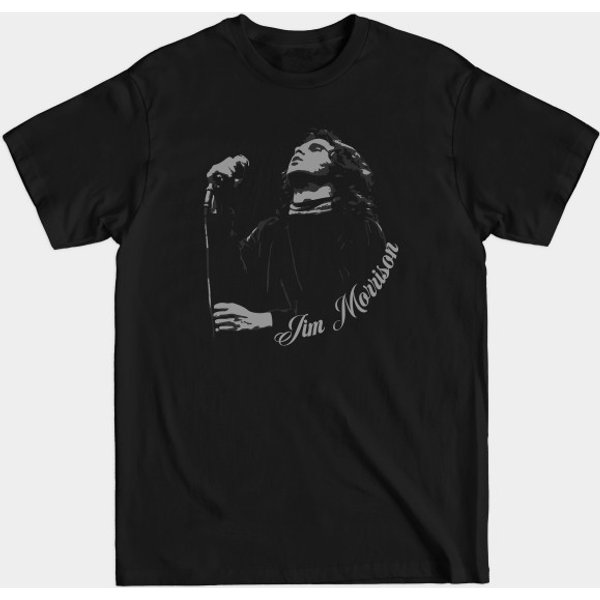 Jim Morrison Art Graphic T-Shirt-image